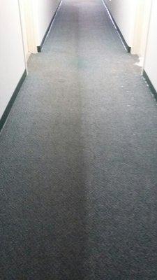 Before & After (Commercial Hallway)