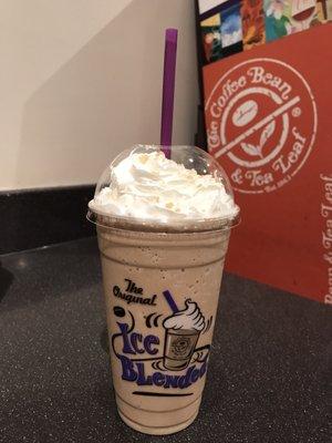 Cookie Butter iced blended drink. Yum!