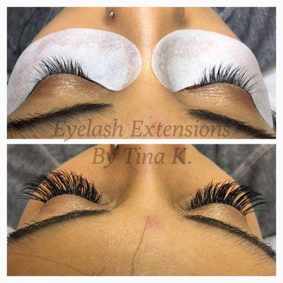 Eyelash Extensions by Tina K.