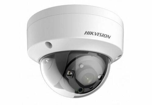 HikVision tamper-proof dome cameras 4k 90 ft night vision crystal clear 4k color