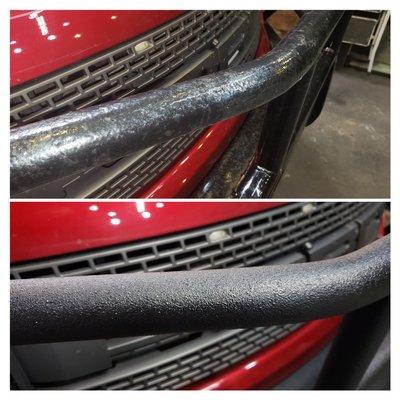 Raptor grill restoration