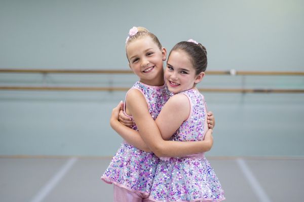 Tap class at Charlotte School of Ballet.