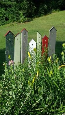 Fence, Rosewood Country Inn, Bradford, NH, USA, 12 Jul 2014