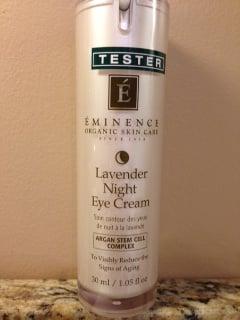 Eminence Organic Skin Care.....Lavendar Night Eye Cream is an excellent tightening eye cream.  #Luminousskin