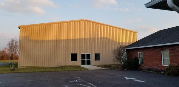 Worship Center completed in February, 2019