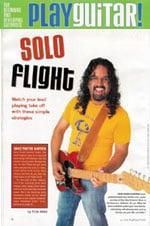 Janak Ramachandran featured in Play Guitar! Magazine