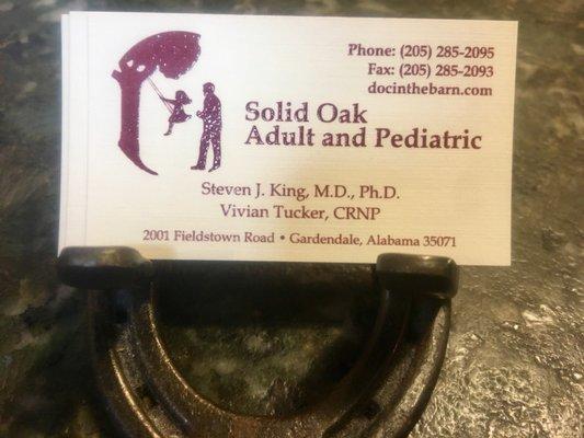 Solid Oak Adult and Pediatric