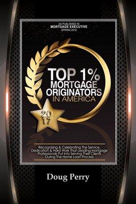 Doug has been honored as the Top 1% Mortgage Originators in America for many years.