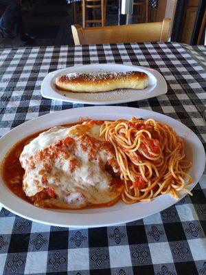 Chicken Parmesan.