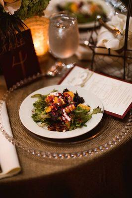 A Moveable Feast salad is the perfect start to your meal.