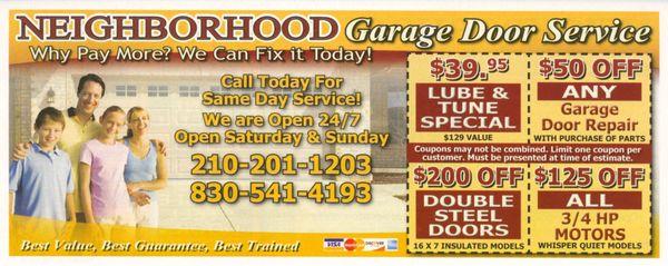 Neighborhood Garage Door Services