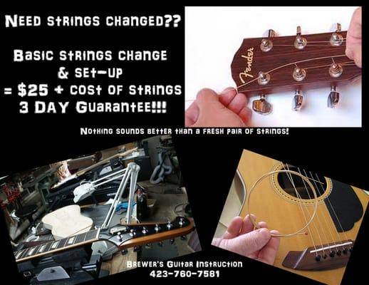 Old strings?? We've gotcha covered!