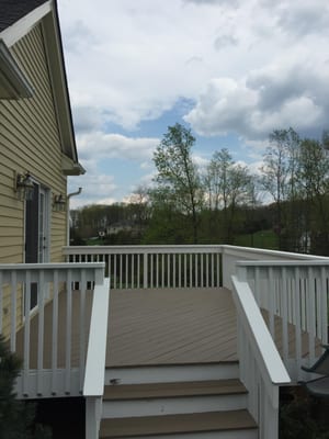 Deck painting