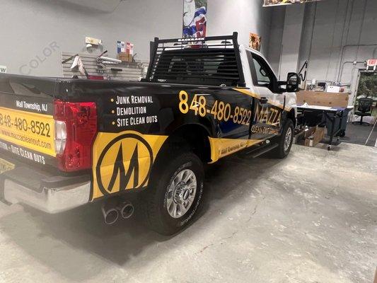 Make your business stand out with custom vehicle wraps.