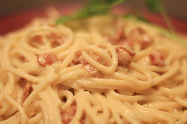 Carbonara--made using all Weis ingredients