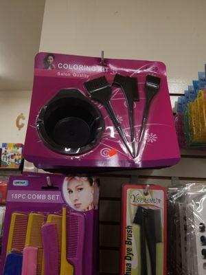 Great cheap spot for hair coloring tools