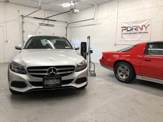 Dent repair Mercedes S300