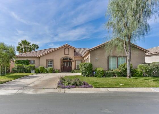 One of the many home styles available in the Indian Springs Country Club