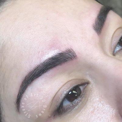 Microblading at its finest.