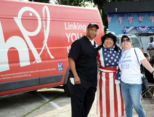 Dr. and Mrs. Poindexter with Ms. Rayna