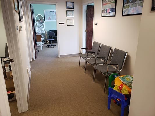 Performance Plus Chiropractic Waiting Room