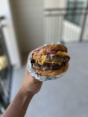 Double Cheeseburger Burger