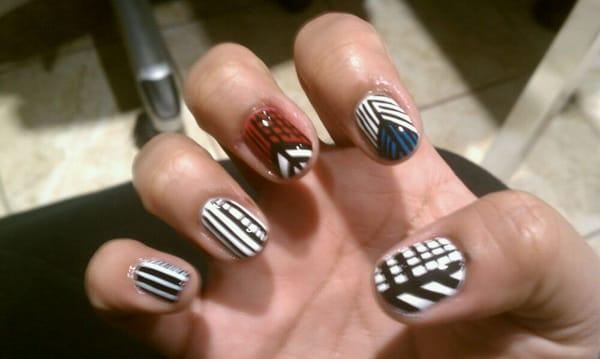 My Marimekko manicure!