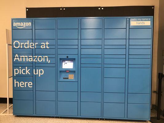 Amazon locker available here