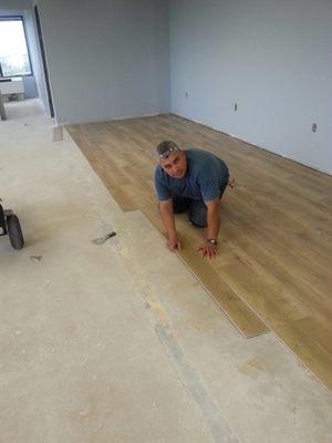 Hardwood Floor Installation