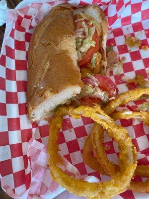 Shrimp po boy