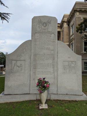 Anson County Confederate Soldiers Memorial, Wadesboro