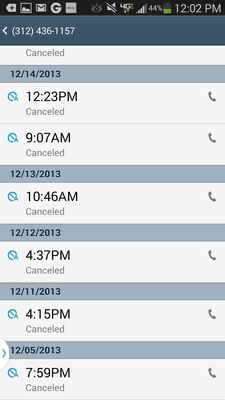 They will not stop blowing up my phone no matter how much I ask them to remove my number off their call list.