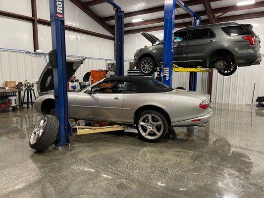 2001 Jaguar XKR Silverstone Convertible (1 of only 225 made)