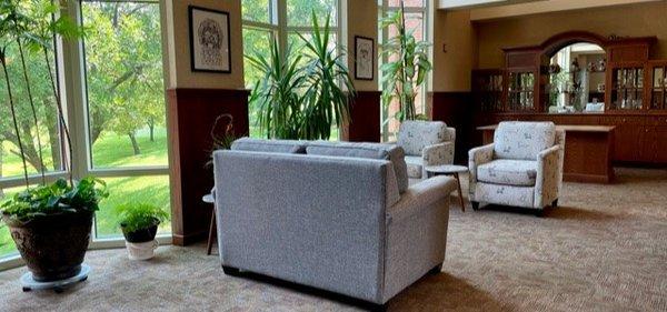 North Lounge is a cozy place for residents and visitors to visit.