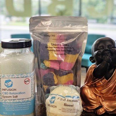 Bath products and Epsom salts