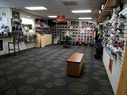 Largest bowling pro shop in southern California.