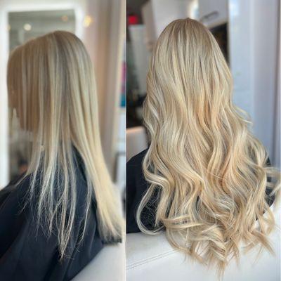 Hair extensions for lengthening