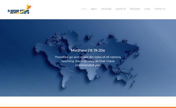 Website design for Non-Profit Christian Ministry.  Opelika, AL.