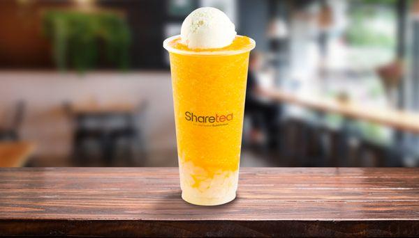 Mango Ice Blended with Ice Cream