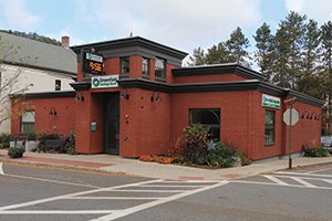 Shelburne Falls office of Greenfield Savings Bank.