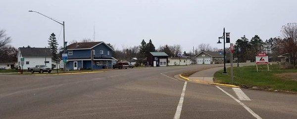 Rib Waters Inn is located along Wisconsin Highway 102.