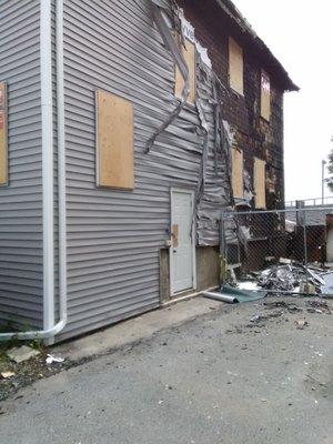 Fortitude Counseling and Recovery Center after a fire that happened on 5/22/2020