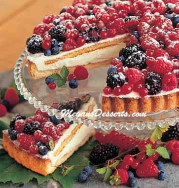 Mixed Berry Cake (Frutti Di Bosco)