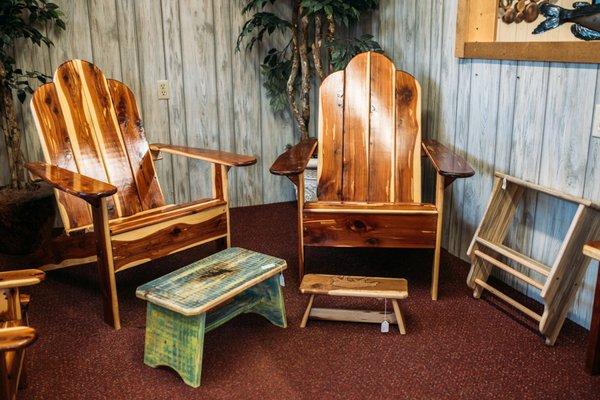 Custom Cedar Furniture