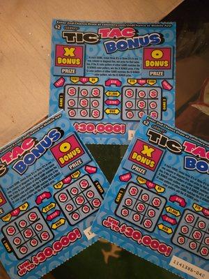 Lotto tickets