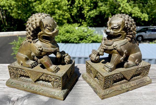 Vintage Chinese Foo Dogs!!!