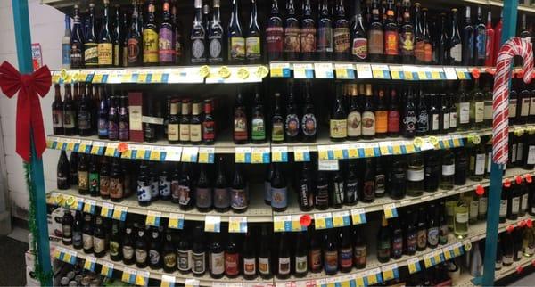 Craft beer selection = wide selection!