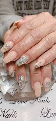 Nails glitters