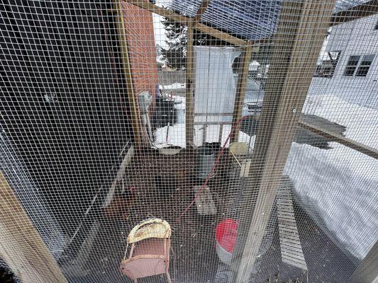 Outdoor chicken coop