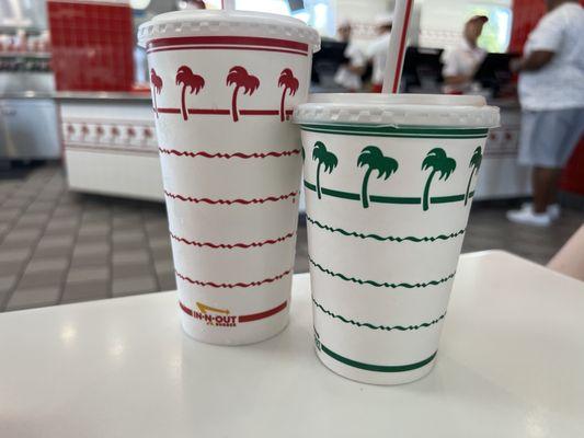 Regular drink and shake